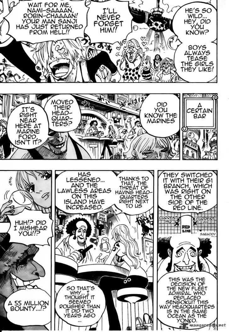 One Piece, Chapter 598 - 2 Years Later image 09