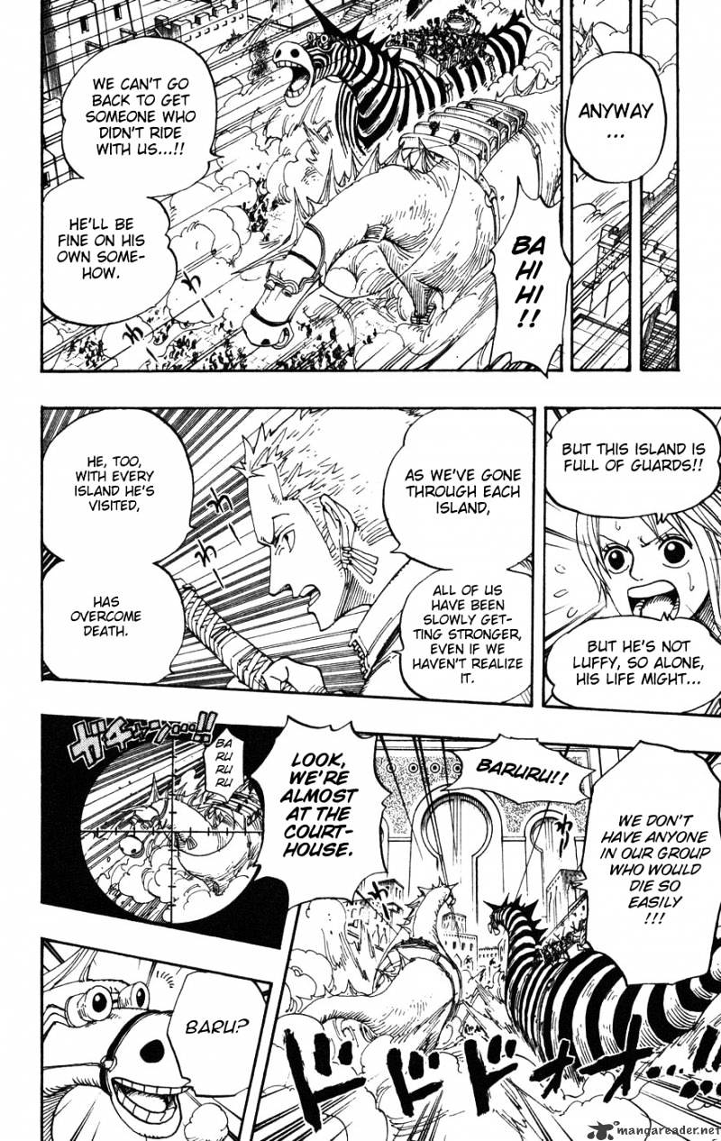 One Piece, Chapter 383 - Luffy Vs Blueno image 16