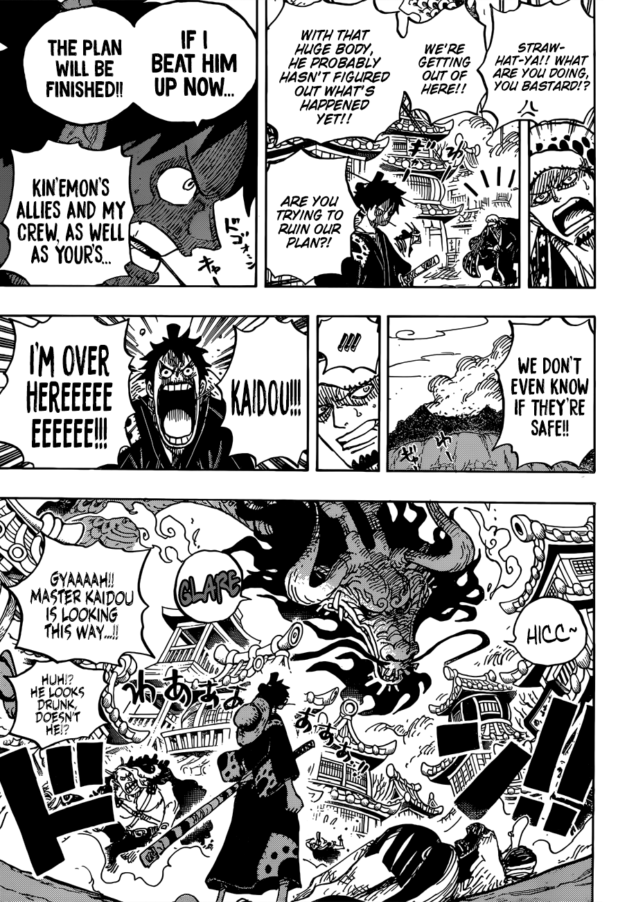 One Piece, Chapter 923 - Emperor Kaidou VS. Luffy image 07