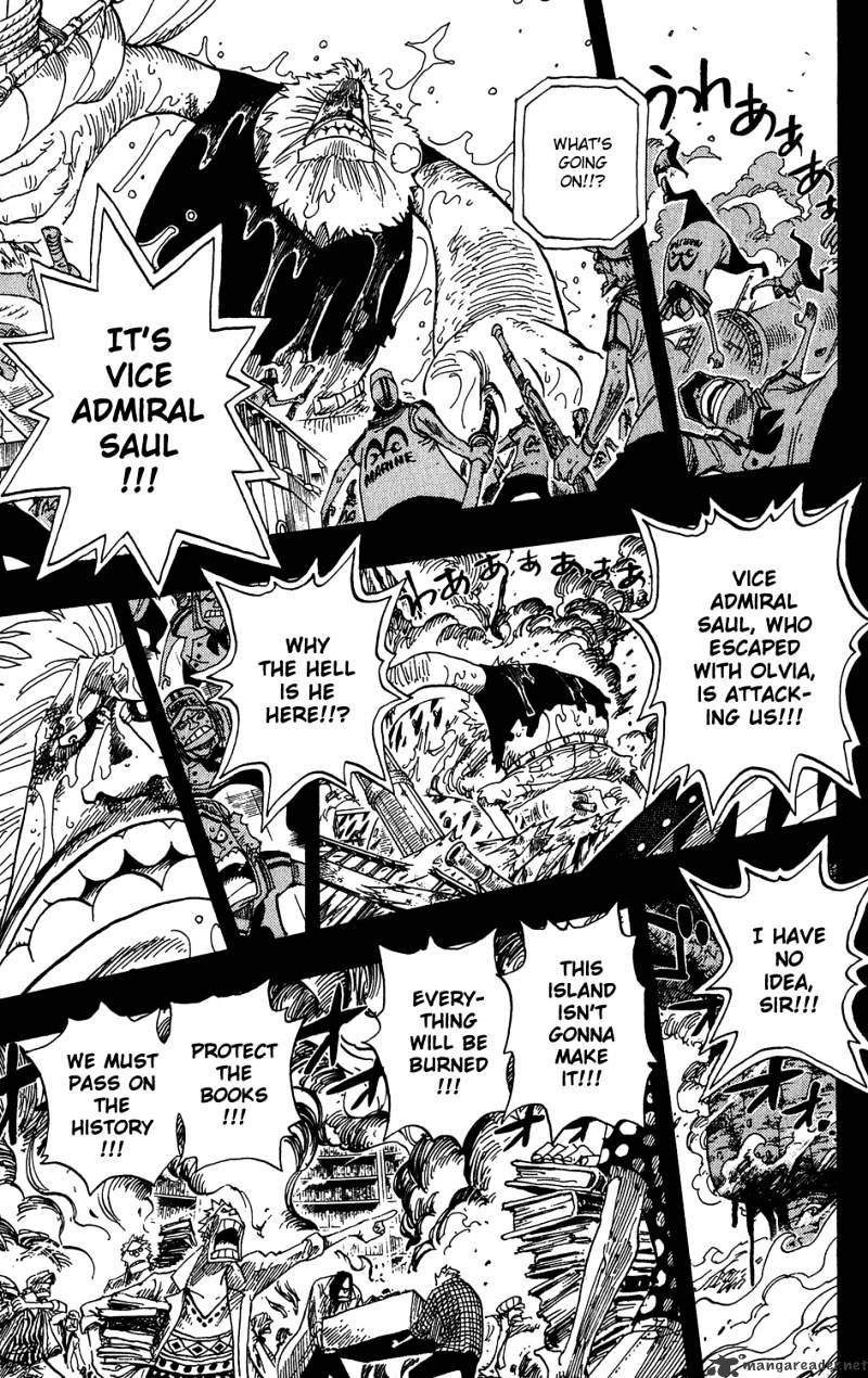 One Piece, Chapter 397 - To Reach The Future image 03