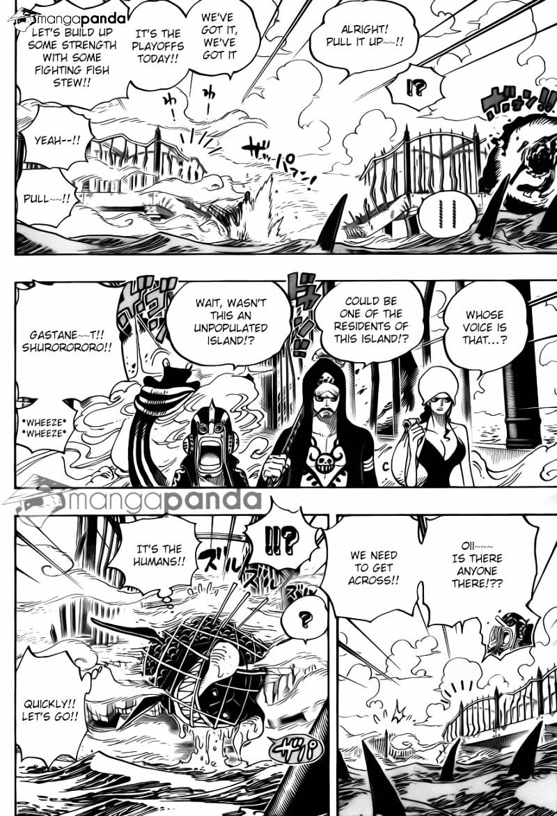 One Piece, Chapter 710 - Towards Green Bit image 10