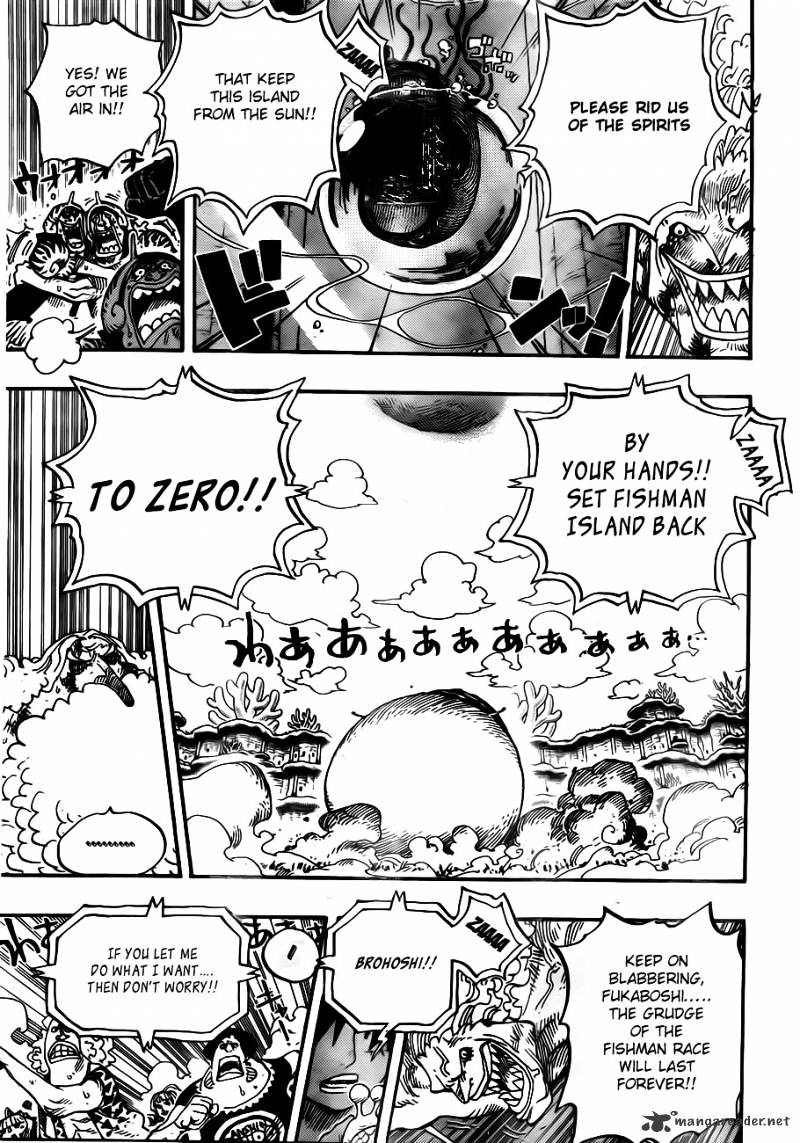 One Piece, Chapter 644 - To Zero image 15