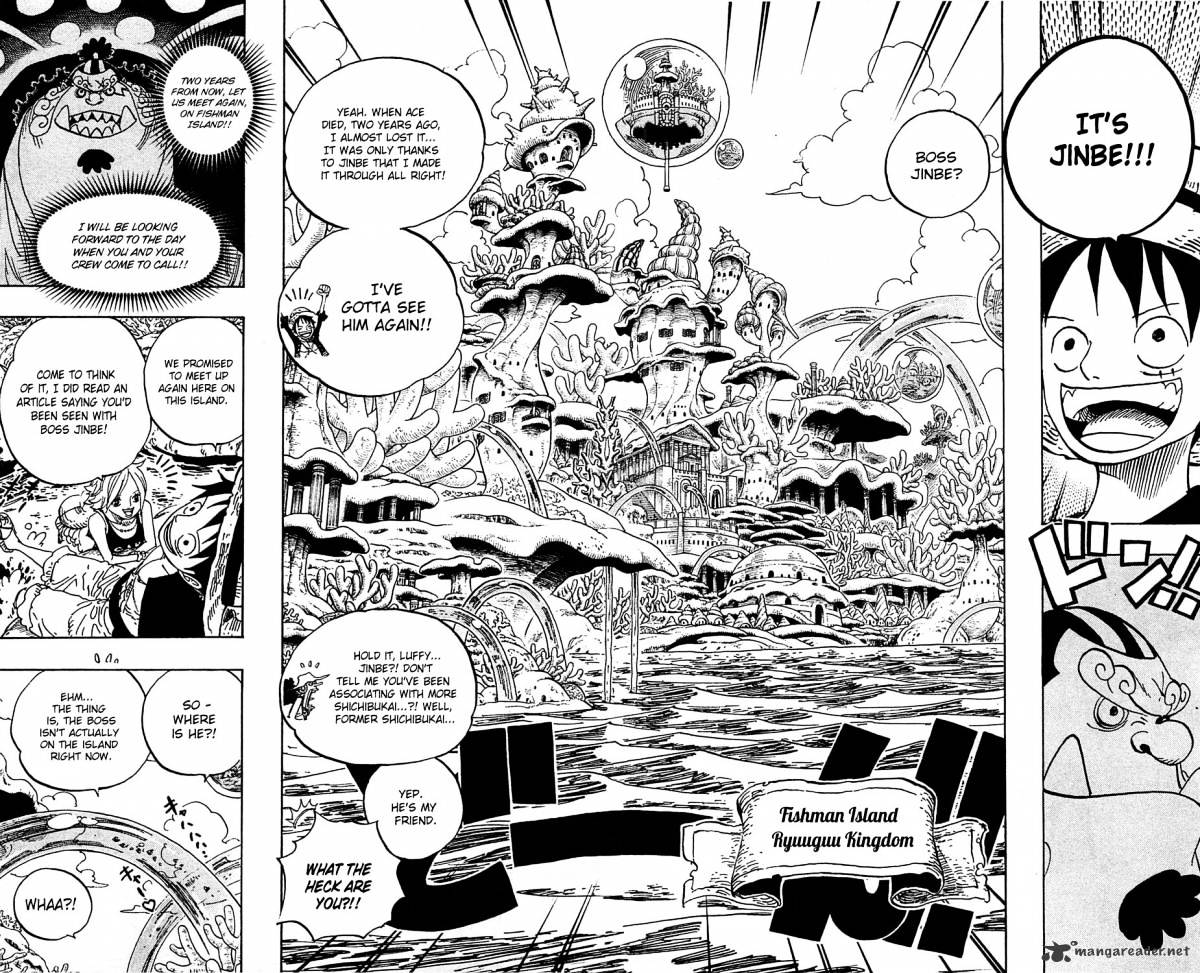 One Piece, Chapter 609 - Adventure on Fishman Island image 05