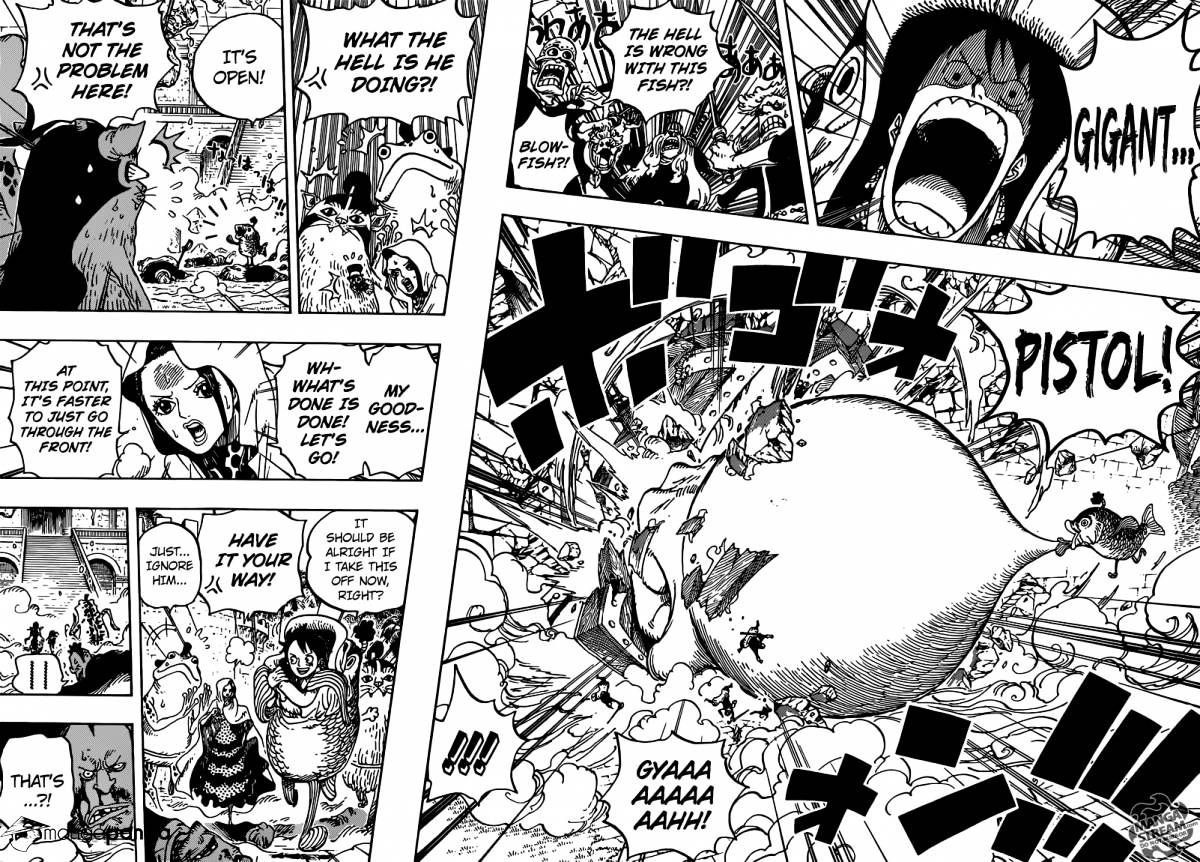 One Piece, Chapter 736 - Chief Executive Diamante image 13