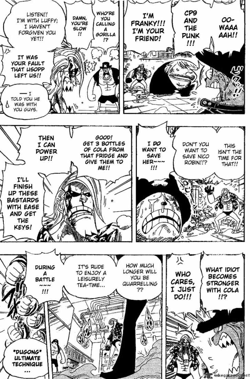 One Piece, Chapter 404 - Franky Vs Fukurou image 13