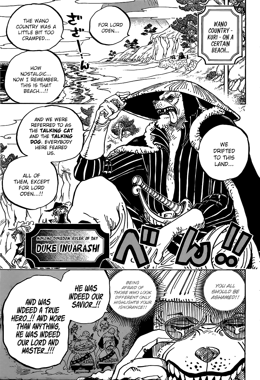 One Piece, Chapter 920 - I Love Oden image 06