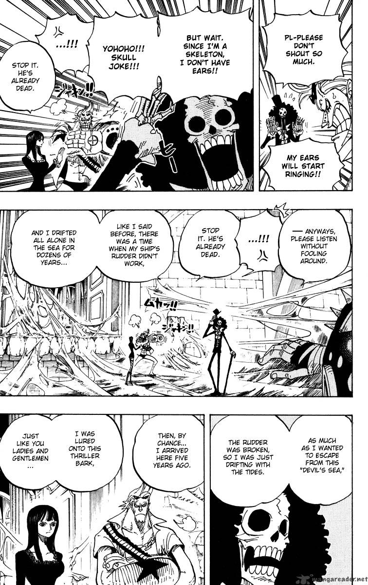 One Piece, Chapter 455 - King Of The Depths The Shichibukai Gecko Moria image 05