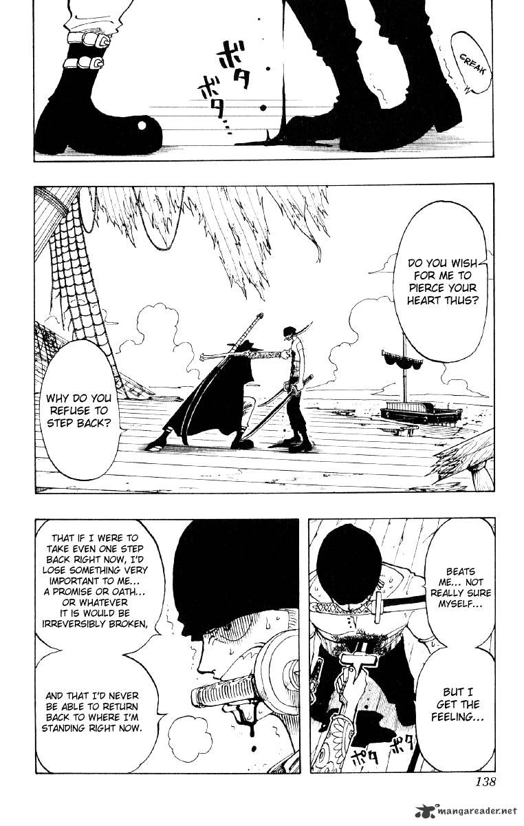 One Piece, Chapter 51 - Roanoa Zoro Falls Into The Deep Ocean image 14