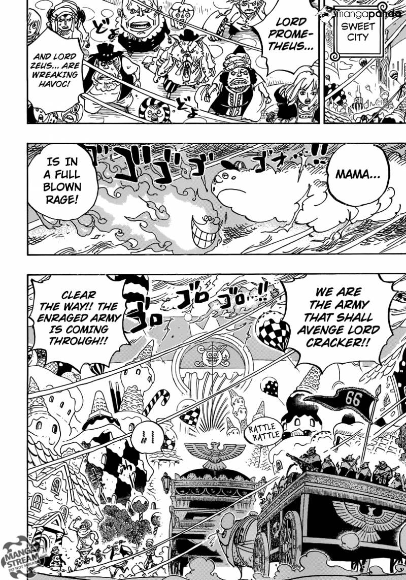 One Piece, Chapter 845 - The Enraged Army image 05