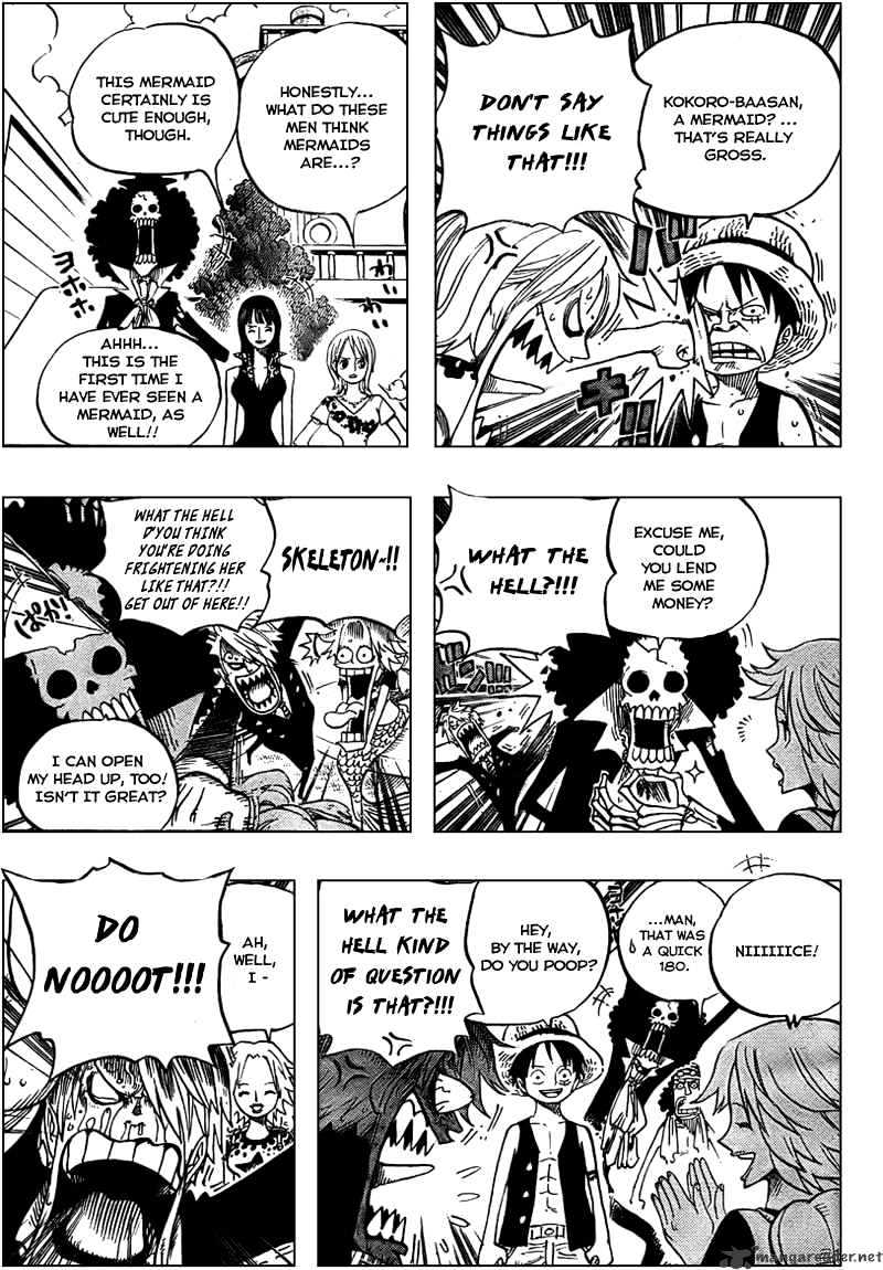 One Piece, Chapter 491 - Flying Fish Riders image 03