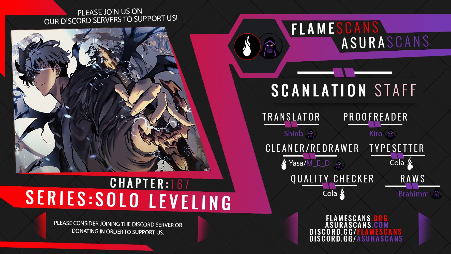 Solo Leveling, Chapter 167 image 01