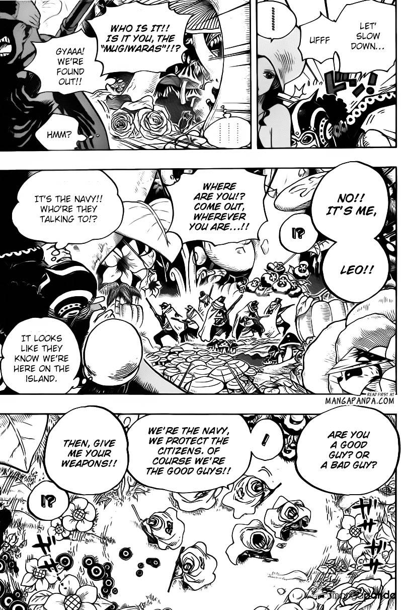 One Piece, Chapter 710 - Towards Green Bit image 16