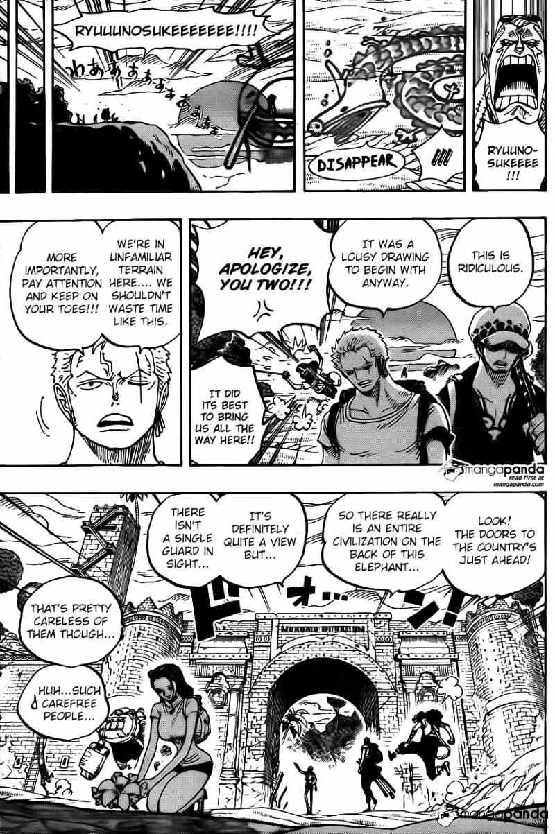 One Piece, Chapter 804 - An Adventure on the Back of an Elephant image 09