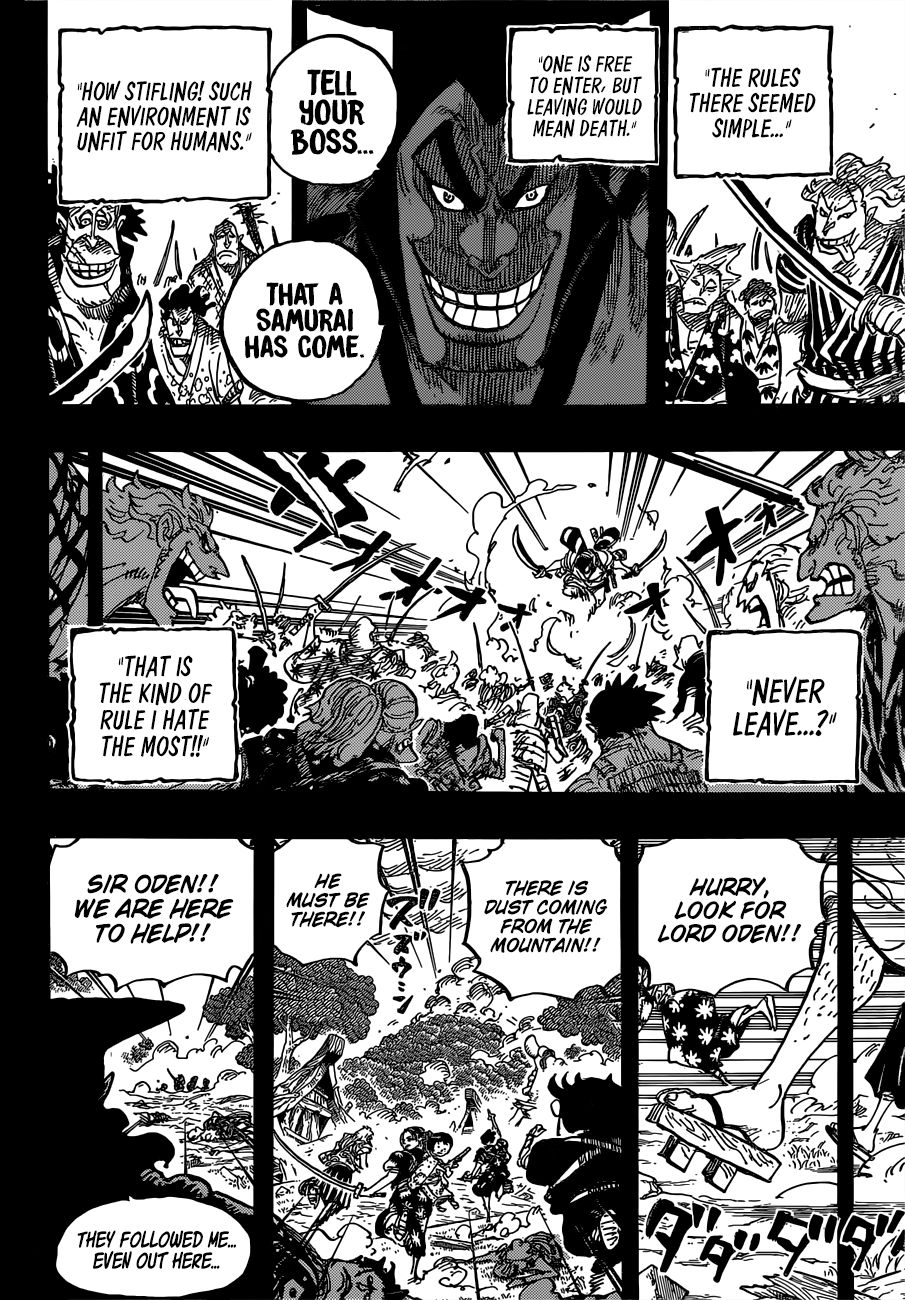 One Piece, Chapter 962 - The Daimyo and his Retainers image 09