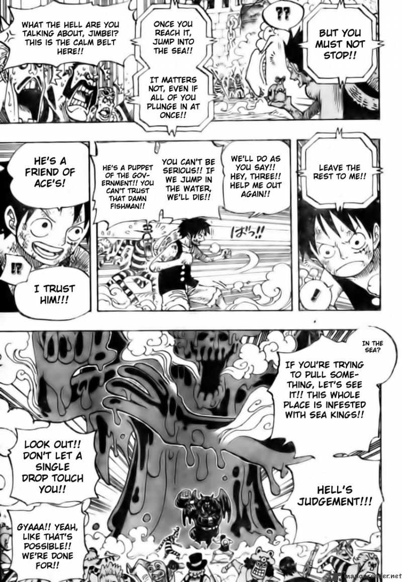 One Piece, Chapter 547 - The Great Escape image 13