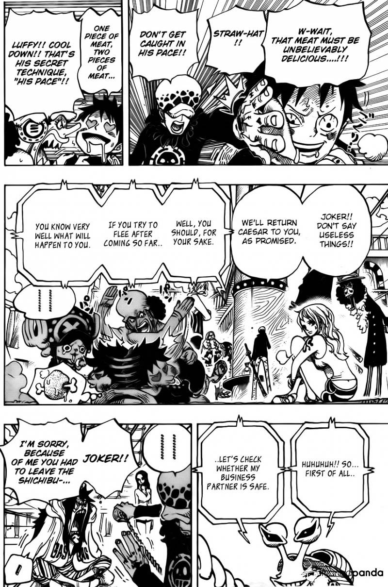One Piece, Chapter 700 - His Pace image 09
