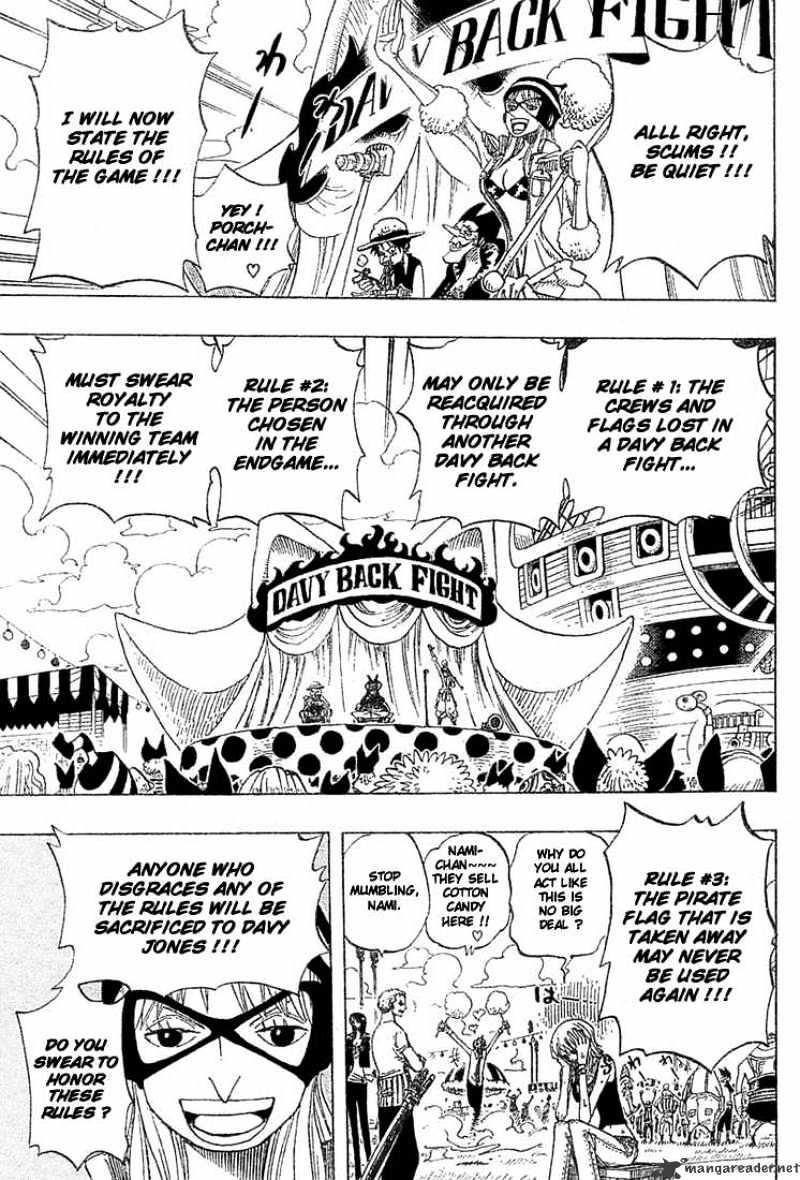 One Piece, Chapter 306 - Donut Race image 13