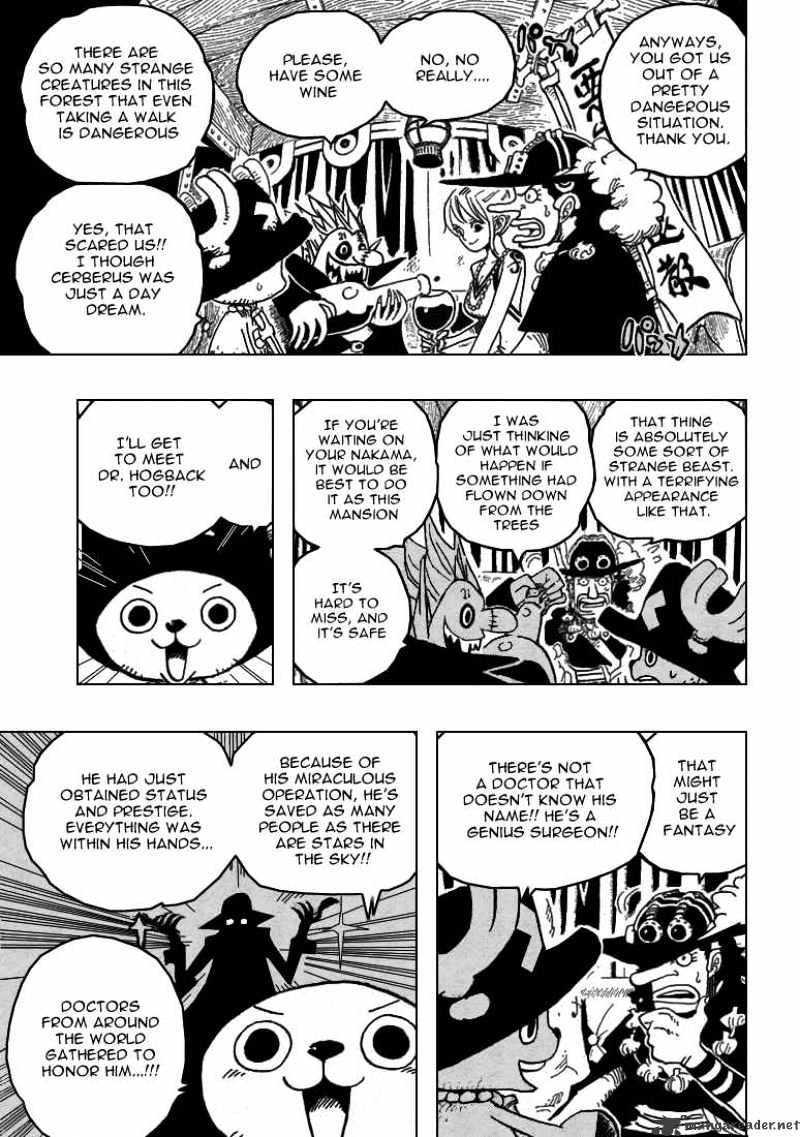 One Piece, Chapter 445 - The Zombie image 04