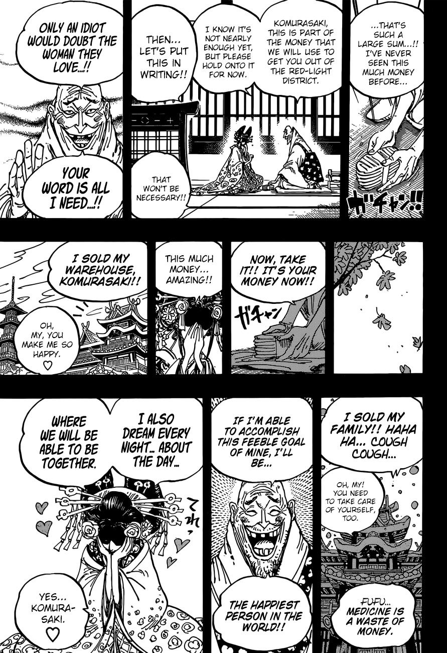 One Piece, Chapter 928 - The Courtesan Komurasaki Takes The Stage image 12