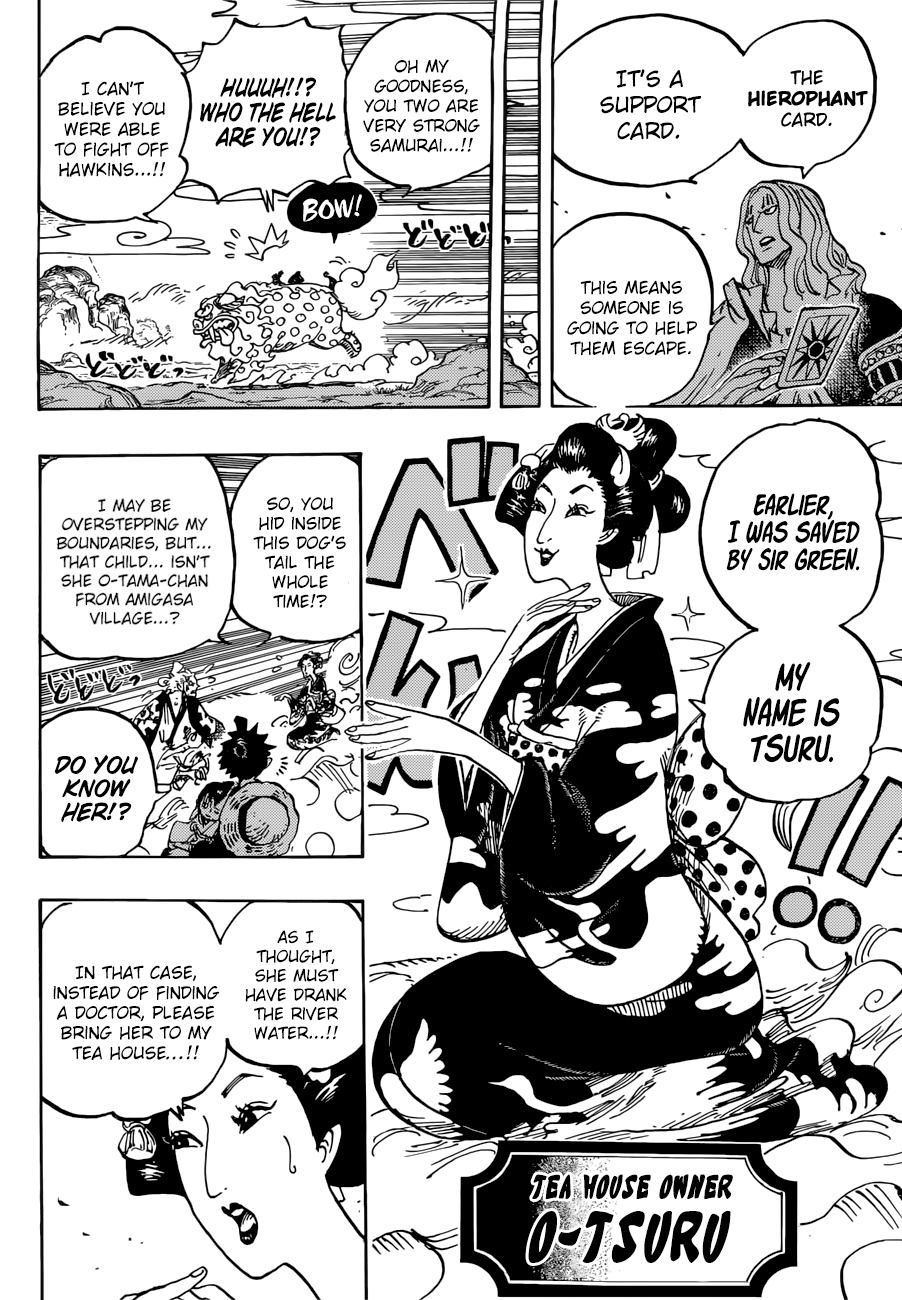One Piece, Chapter 913 - Tsuru Repays the Favour image 12