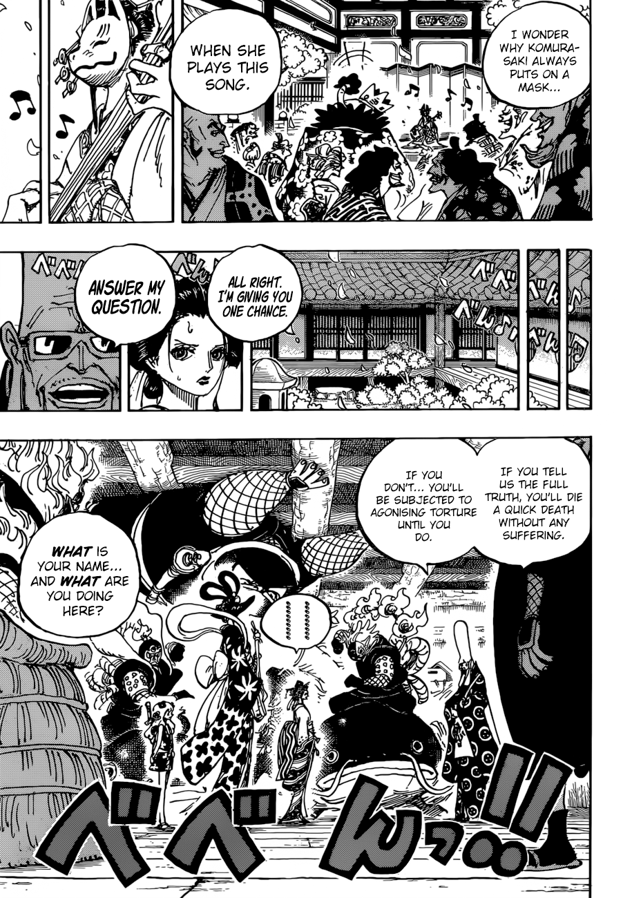 One Piece, Chapter 932 - The Shogun and The Courtesan image 04