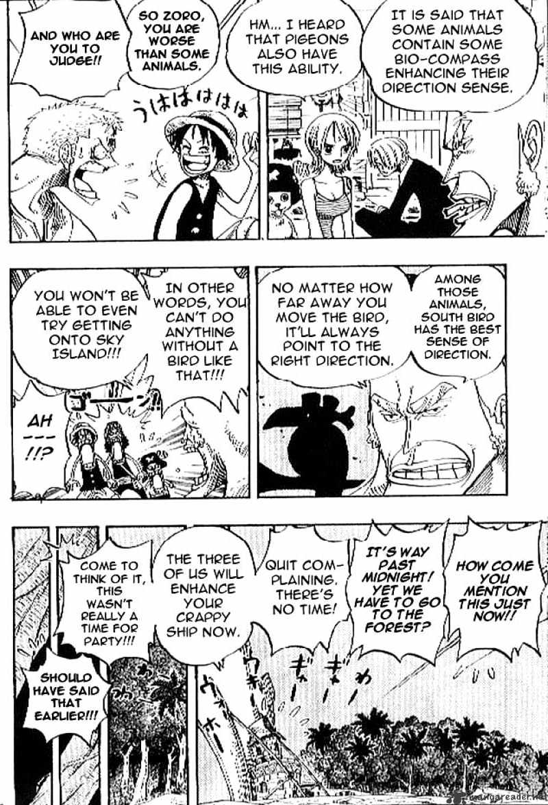 One Piece, Chapter 230 - The Hunt For South Bird!!! image 08
