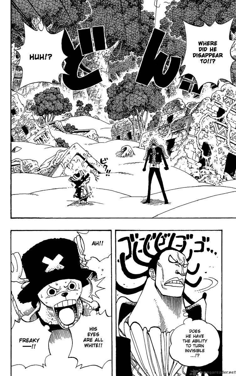 One Piece, Chapter 262 - Chopper The Pirate Vs Priest Gedatsu image 02