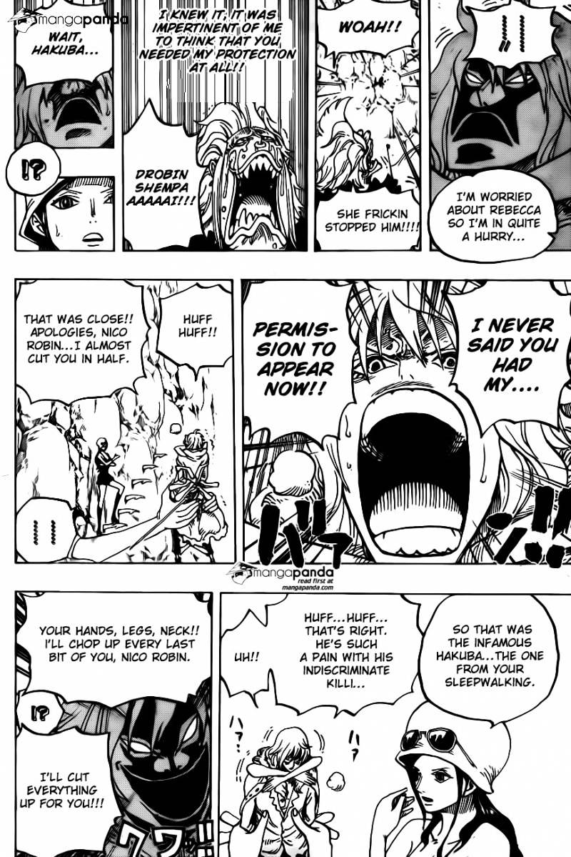 One Piece, Chapter 773 - Half and Half image 06