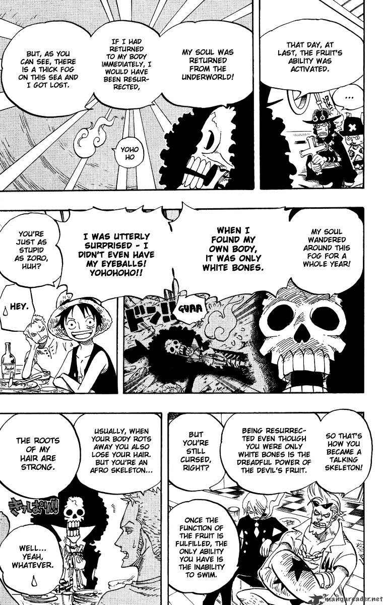 One Piece, Chapter 443 - Thriller Bark image 07