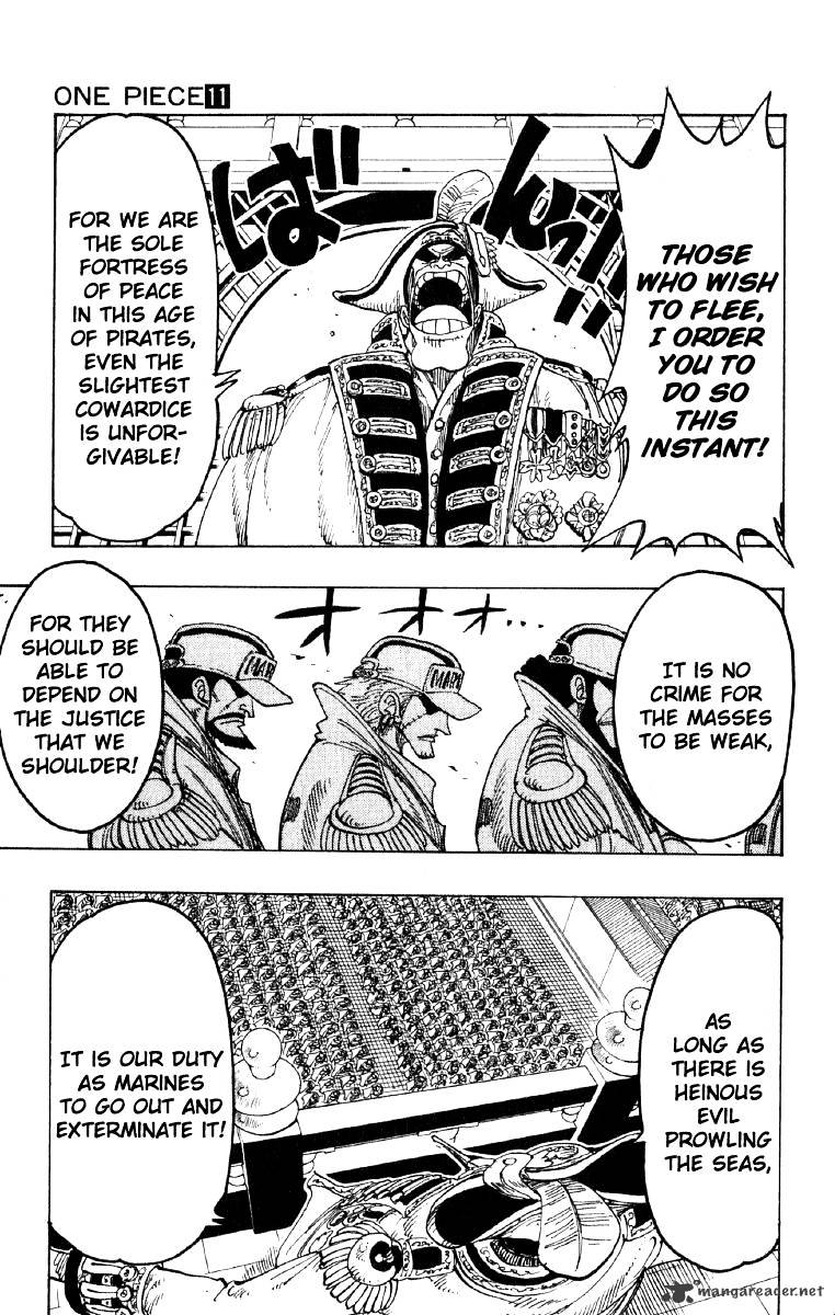 One Piece, Chapter 96 - The Worst Man In The East image 07