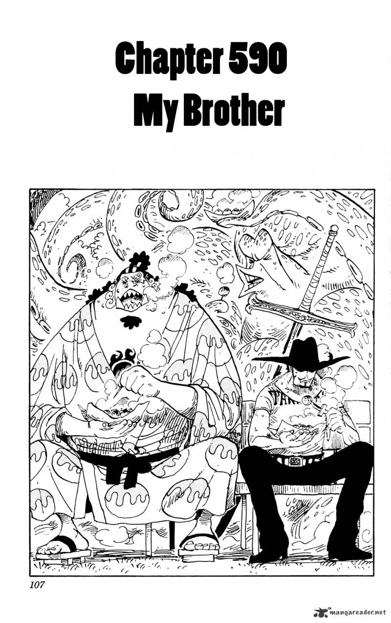 One Piece, Chapter 590 - Little Bro image 01