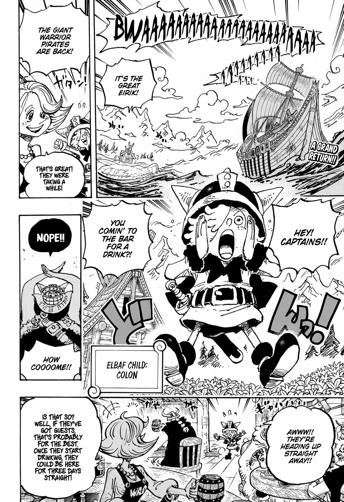 One Piece, Chapter 1132 Adventure in Elbaf (EN) image 02