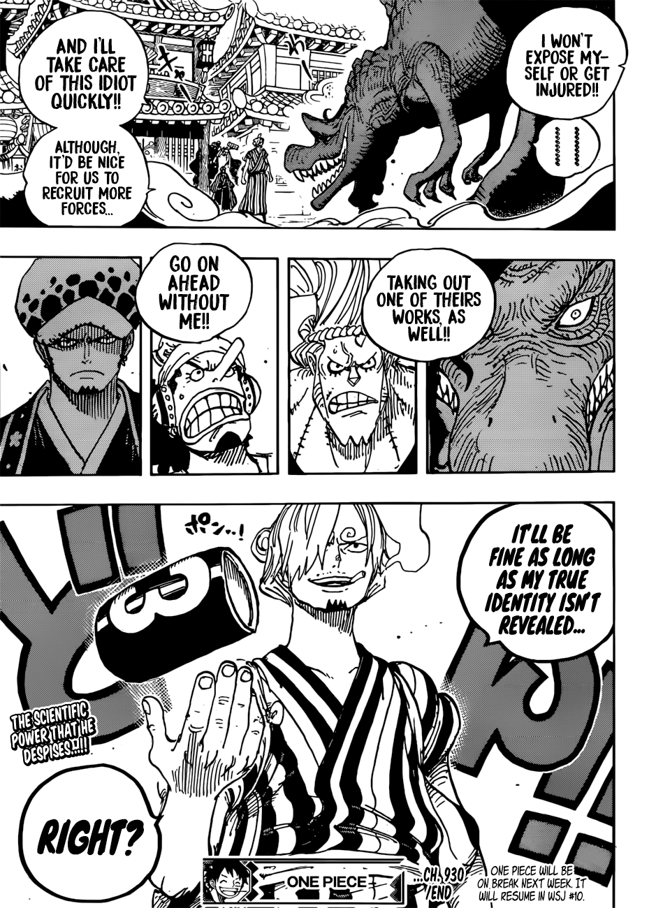 One Piece, Chapter 930 - Ebisu Town image 16