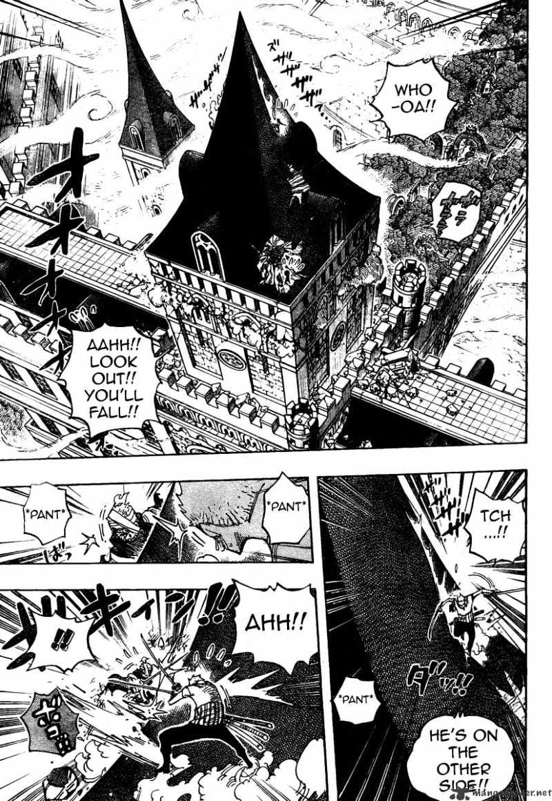One Piece, Chapter 467 - Pirate Zoro Vs. Samurai Ryuuma image 09