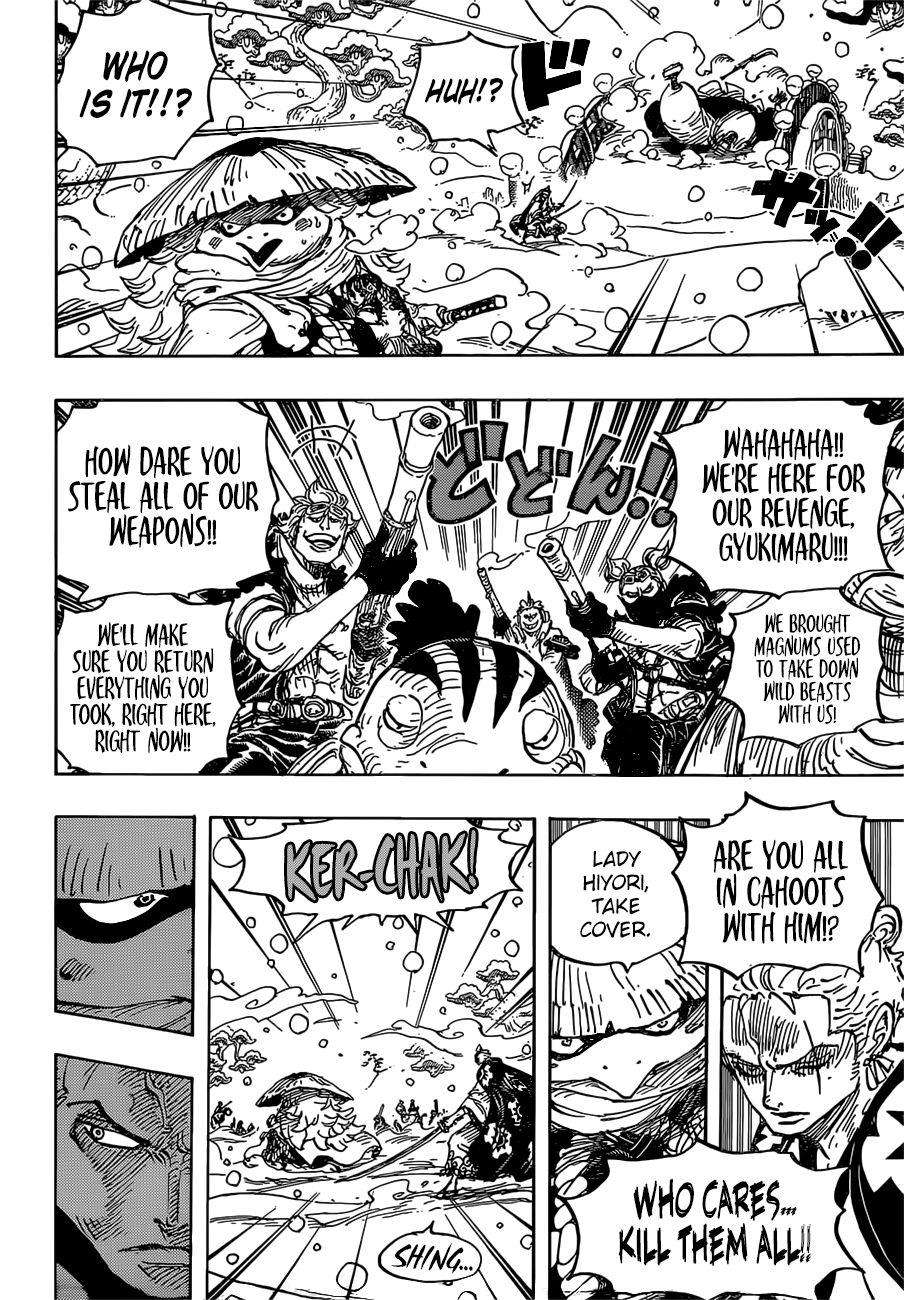 One Piece, Chapter 952 - Hiyori and Kawamatsu image 17