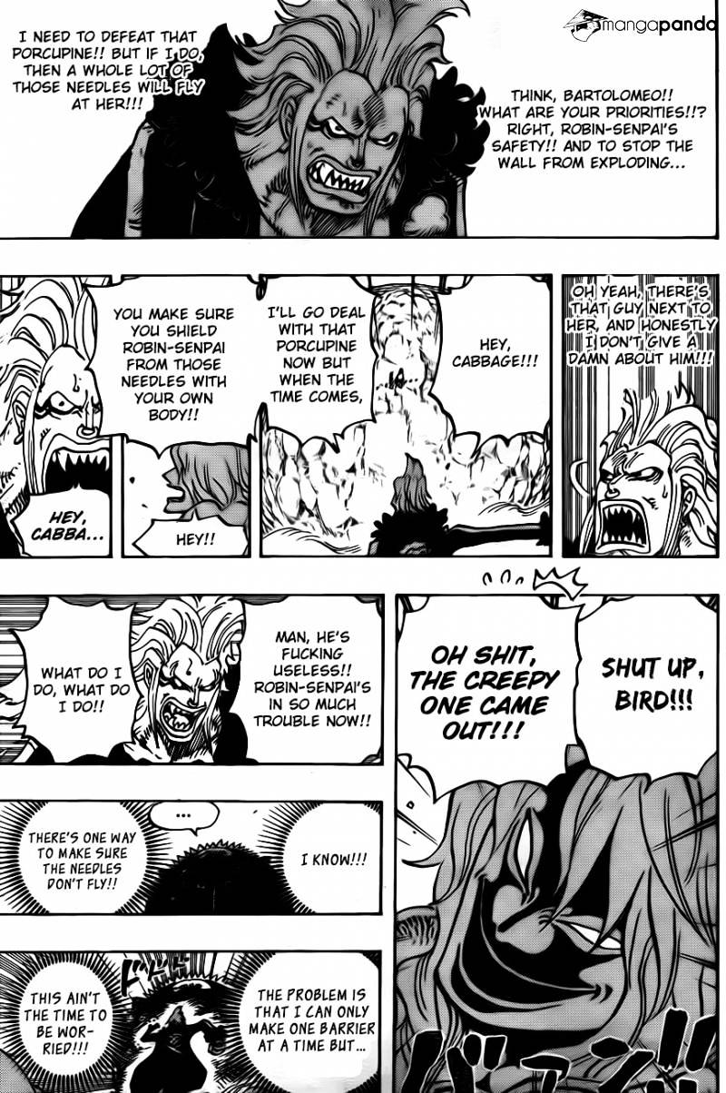 One Piece, Chapter 773 - Half and Half image 11