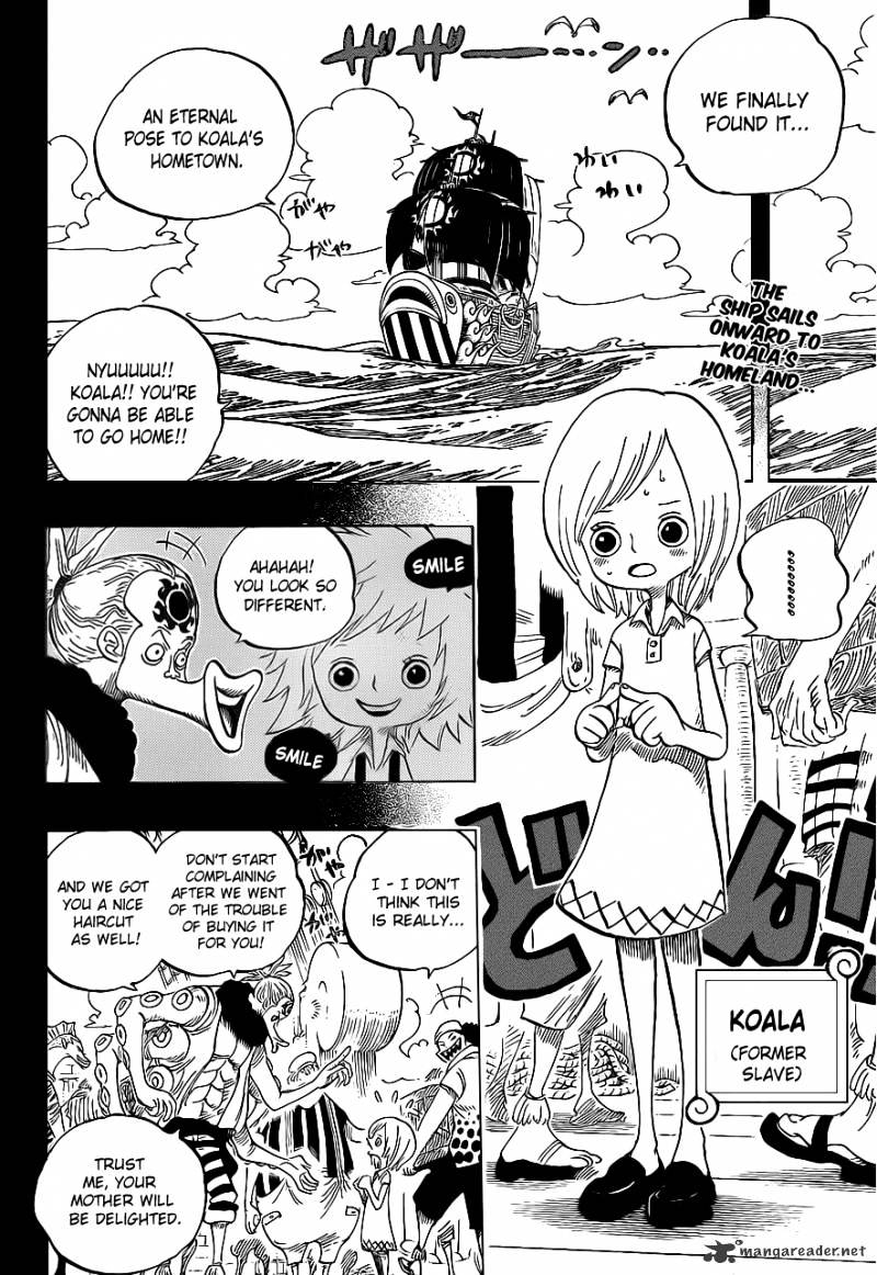 One Piece, Chapter 623 - The Pirate Fisher Tiger image 02