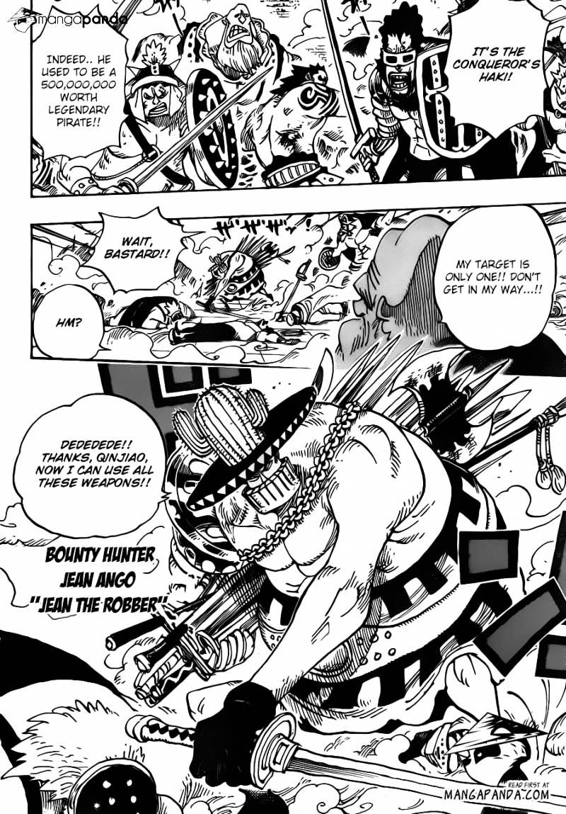 One Piece, Chapter 715 - Violent Fight In Block C image 10