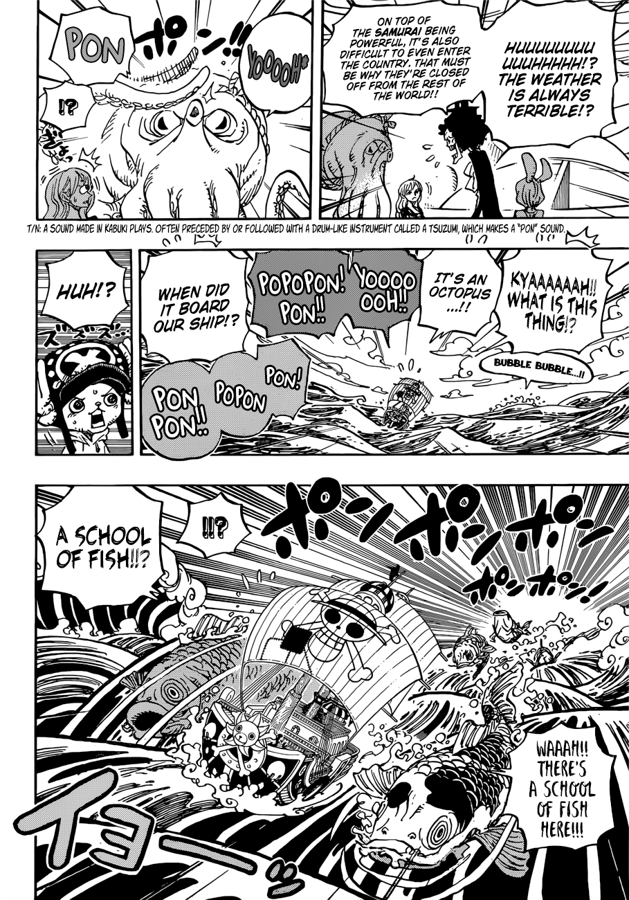 One Piece, Chapter 910 - Onwards to the Wano Country image 07