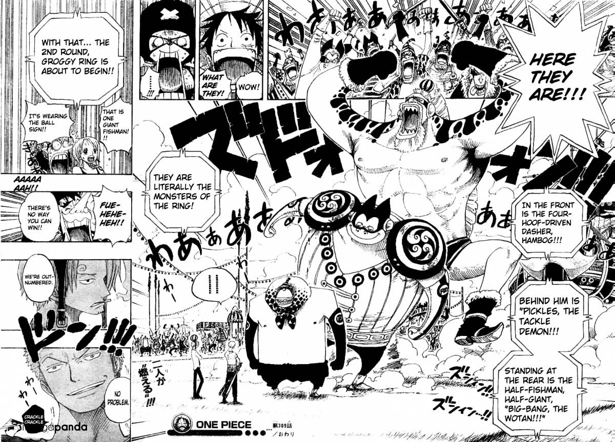 One Piece, Chapter 309 - The Groggy Monsters image 17