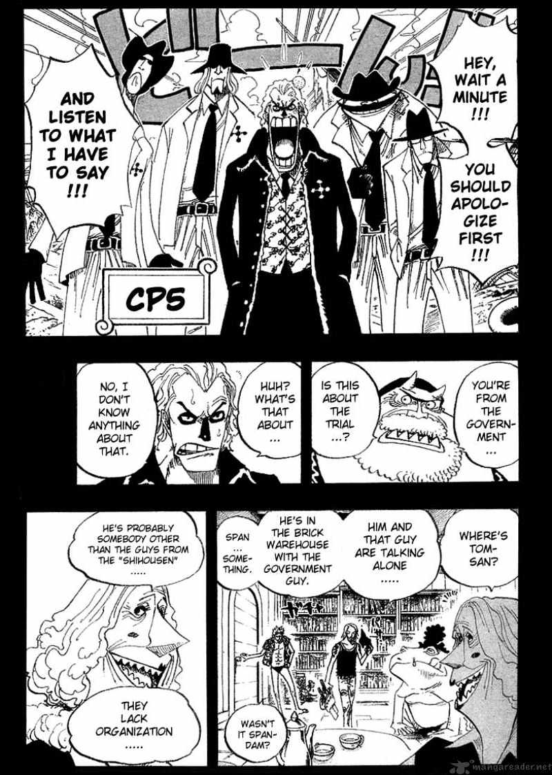 One Piece, Chapter 355 - Spandam image 07
