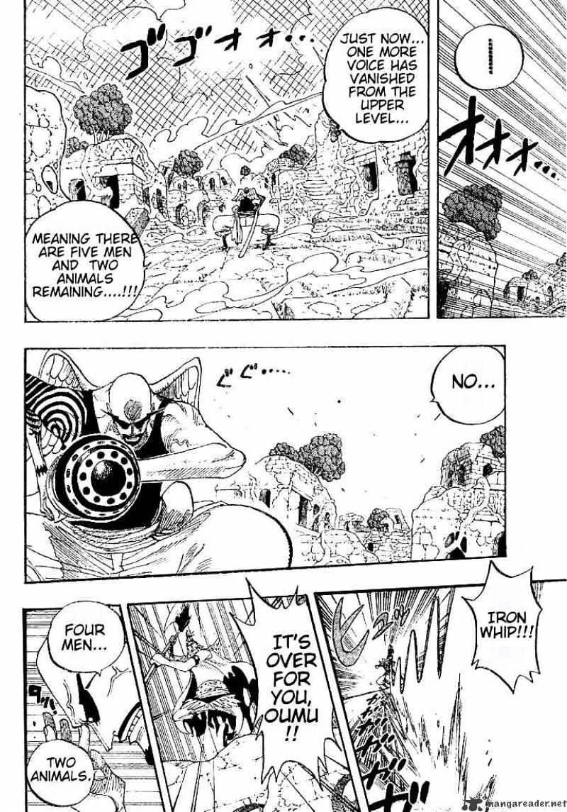 One Piece, Chapter 271 - Zoro The Pirate Versus Priest Oumu image 10