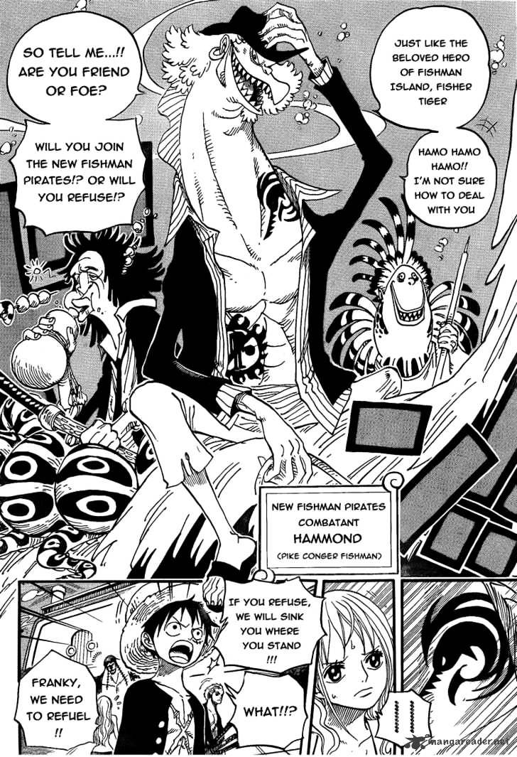 One Piece, Chapter 607 - 10,000 Meters Under the Sea image 12