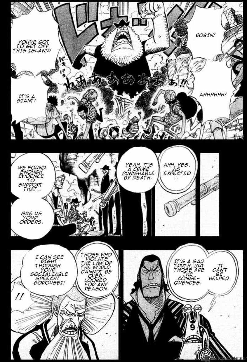 One Piece, Chapter 395 - Ohara Vs The World Government image 05