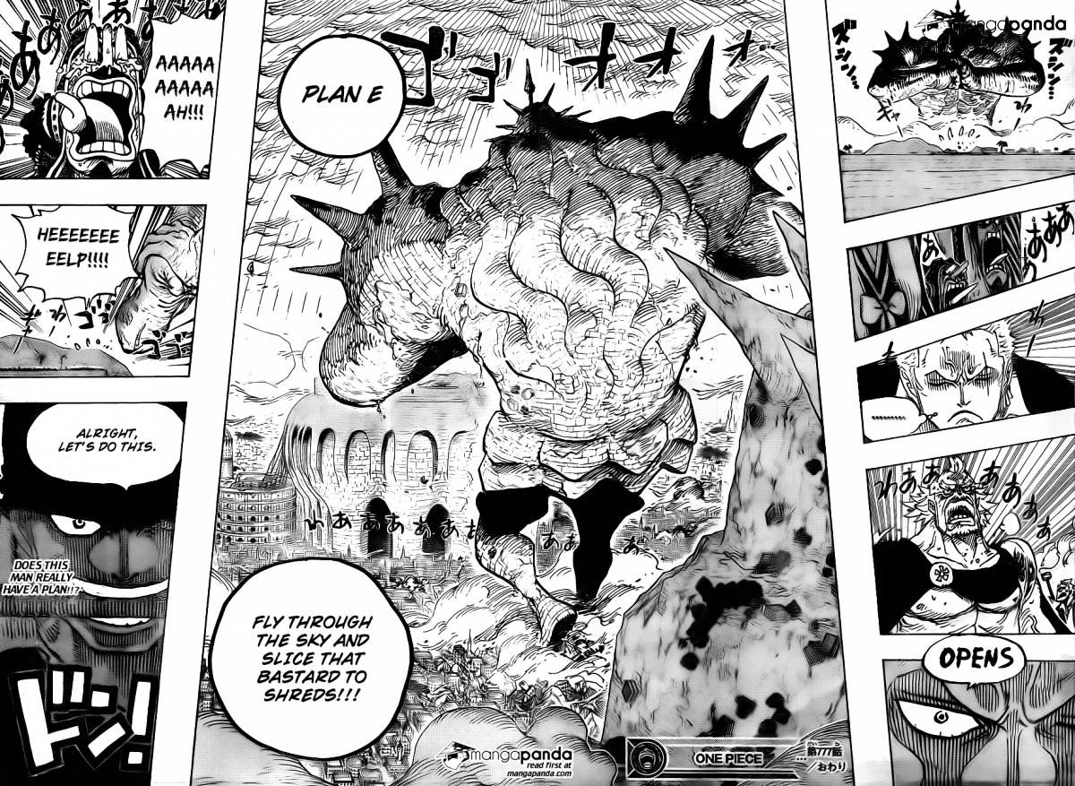One Piece, Chapter 777 - Zoro vs Pica image 18