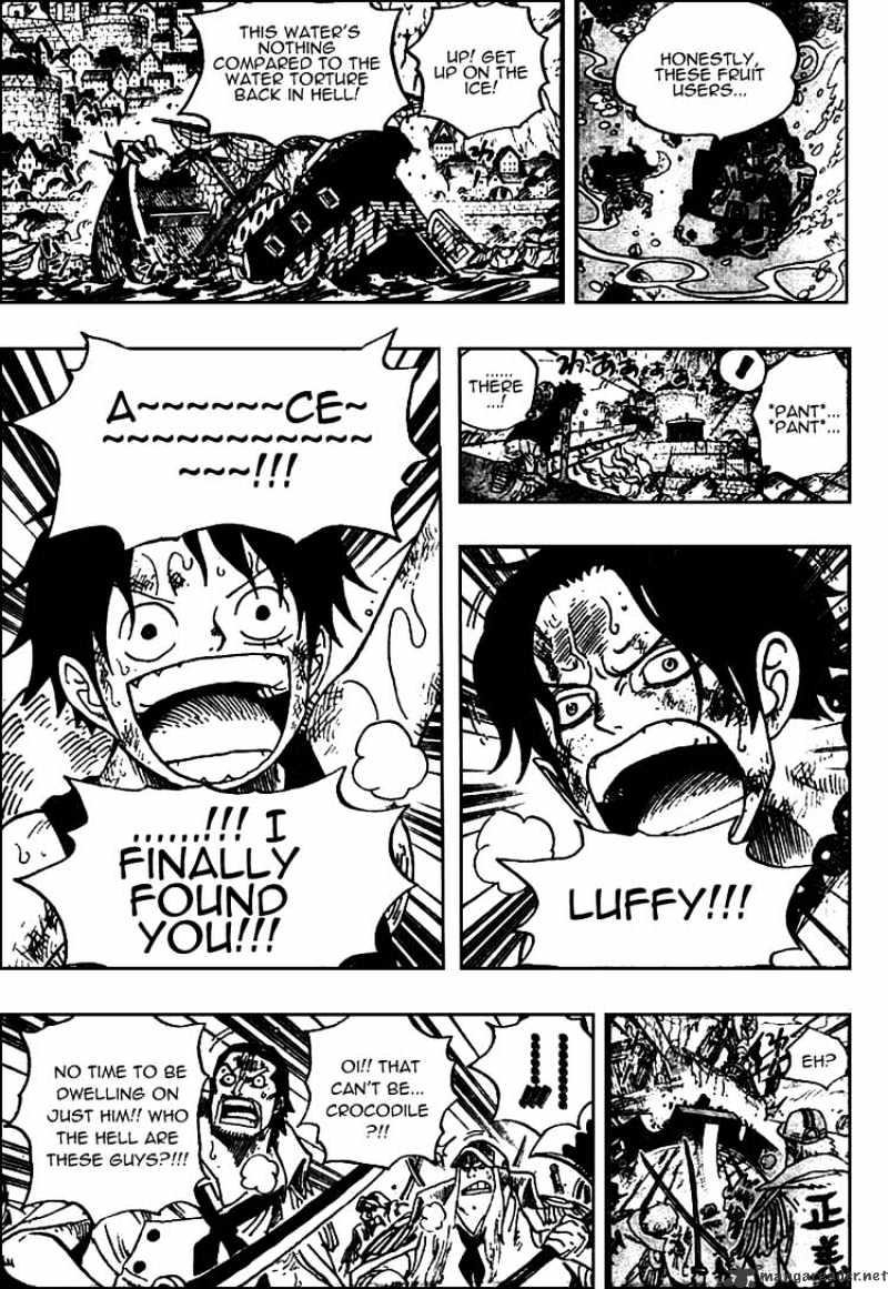 One Piece, Chapter 557 - Luffy and Whitebeard image 07